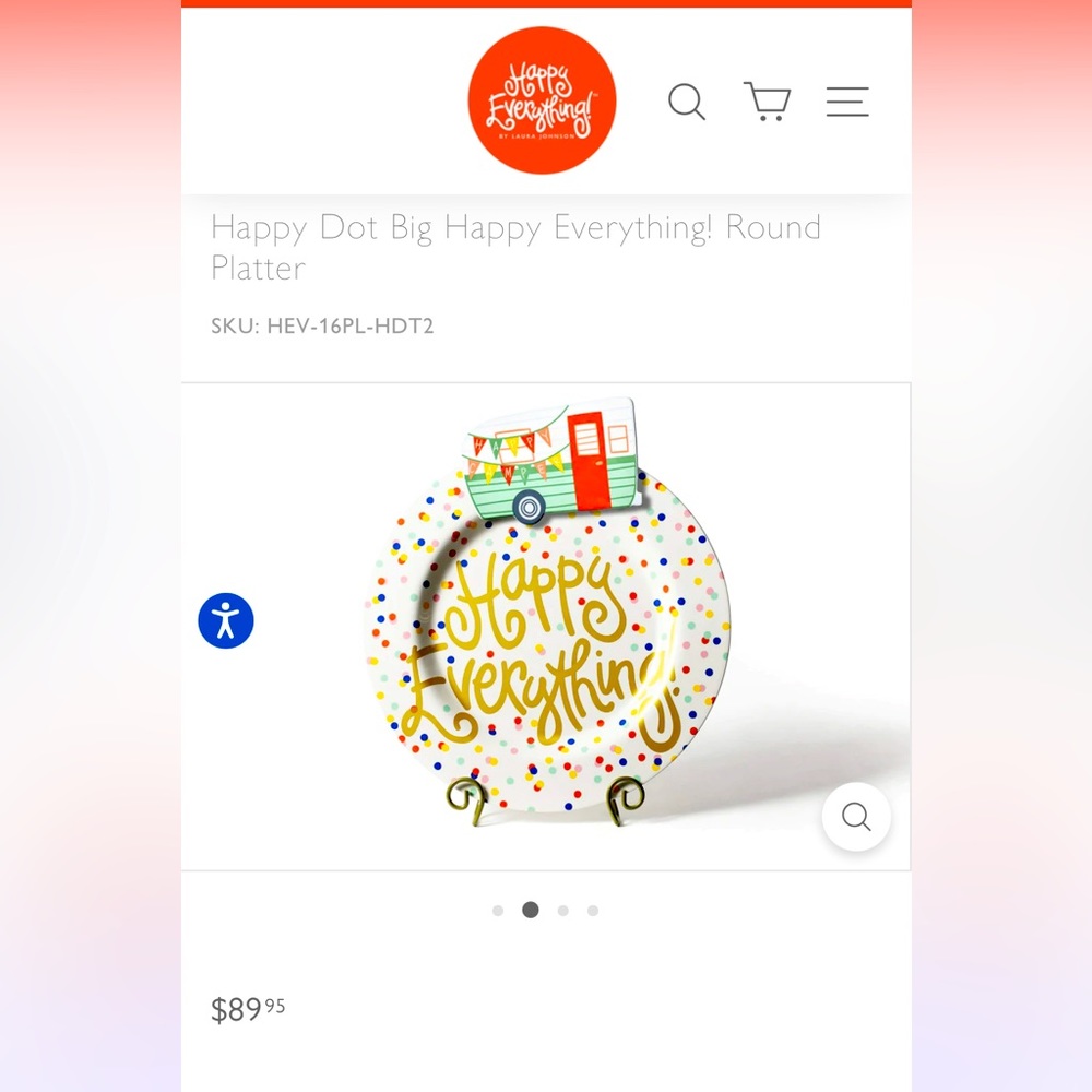 Happy Everything! Decorative Plate